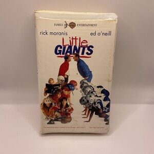 Little Giants 1995 VHS Film Clamshell Edition, Rick Moranis, Ed O'Neill Tested